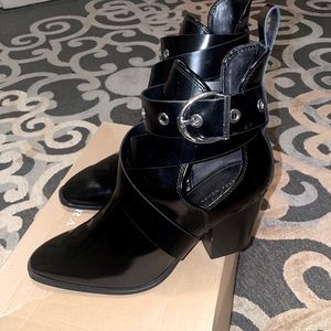 Zara buckle booties